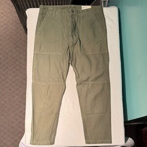 Citizens of Humanity Olive Green Workwear Utility Pants